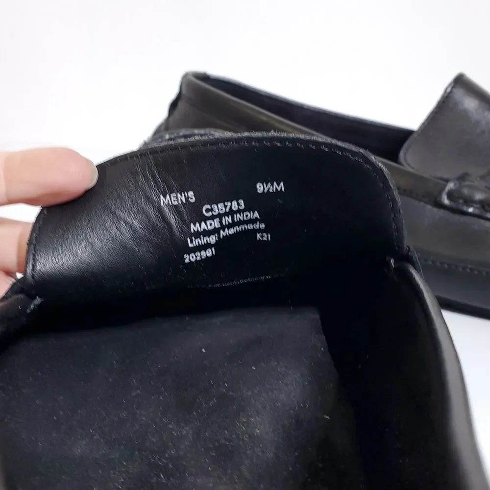 Cole Haan Wyatt Horsebit Loafers Men Size 9.5 M Black Leather Low Driving Shoes